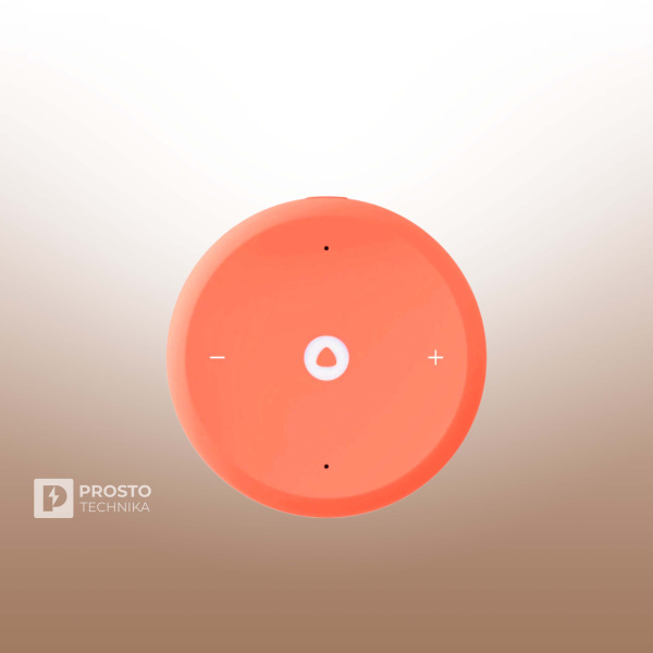 Яндекс Станция Лайт 2 коралловый